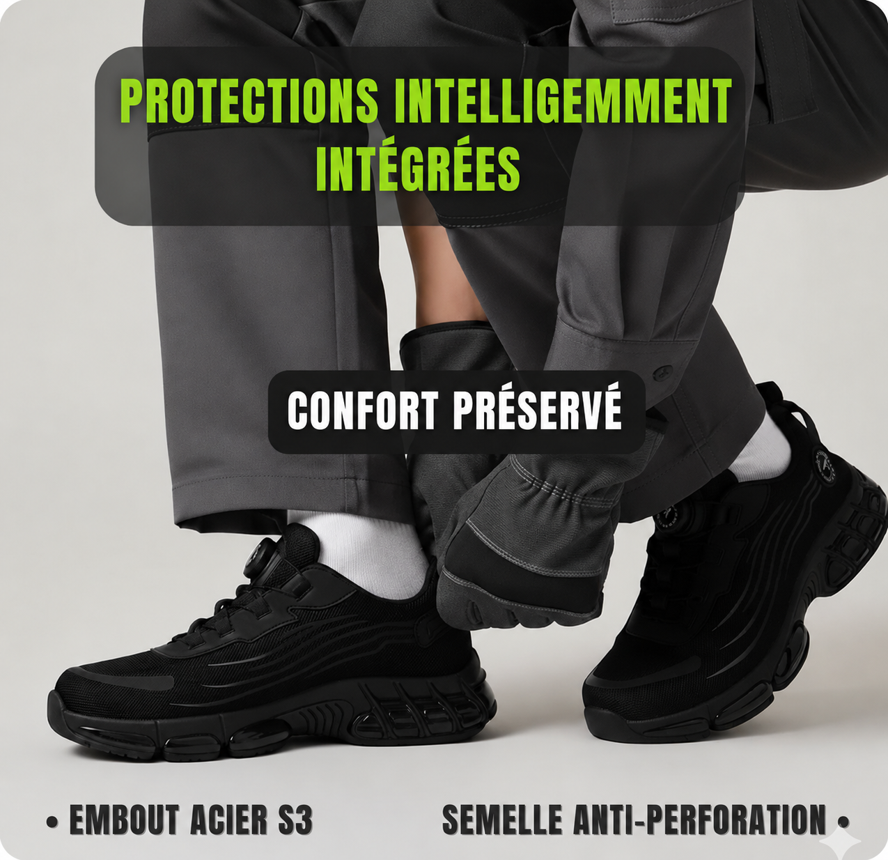 SECURIS™ S3 PRO - Protection certifiée, confort durable
