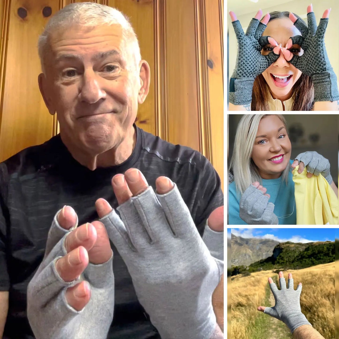 ComforHand™ Pro - Gants de compression en bambou pour le confort des mains