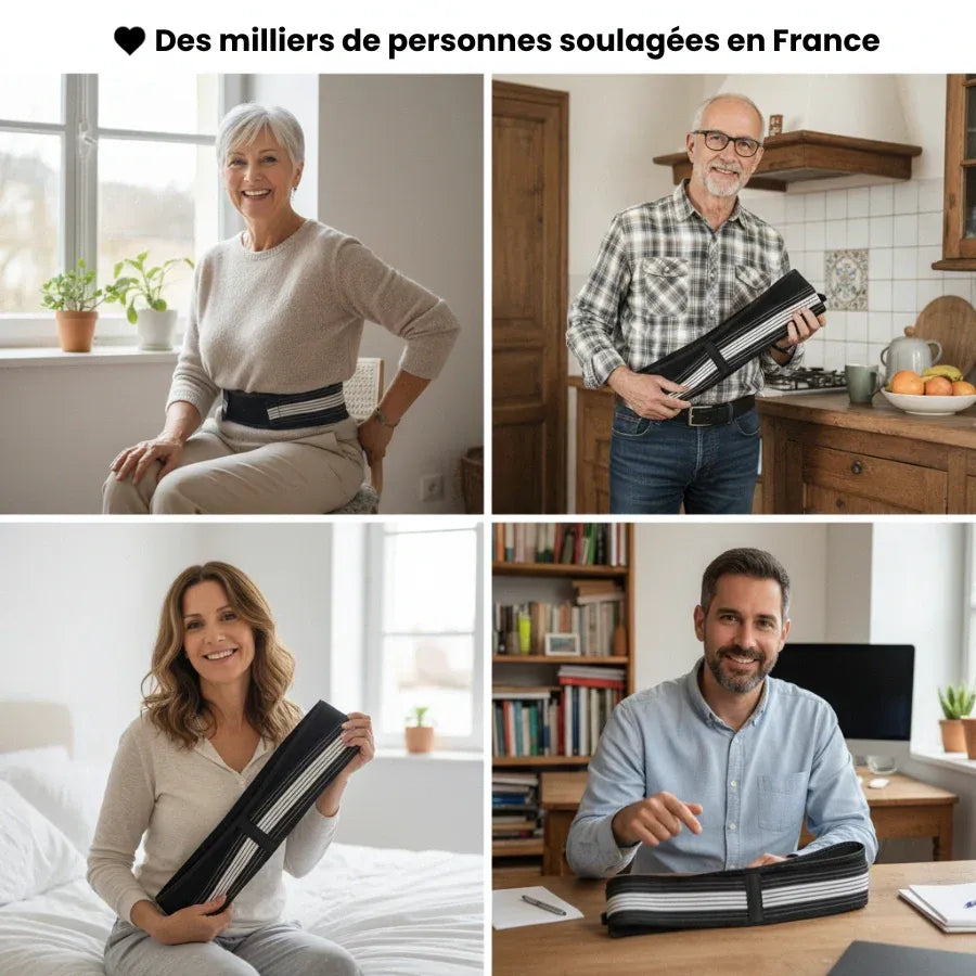 Ceinture Orthopédique | Élimine 95 % des douleurs lombaires en seulement 48 heures