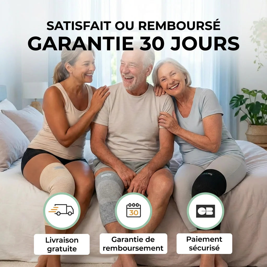 KneeRestore™ — Redonnez à vos genoux le confort, la stabilité et la mobilité qu’ils méritent.