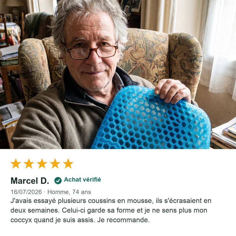 Le coussin gel Alvéora™