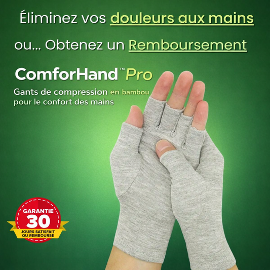 ComforHand™ Pro - Gants de compression en bambou pour le confort des mains