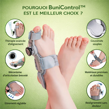 BuniControl™ – La Méthode Avancée pour Soulager l’Hallux Valgus Sans Chirurgie