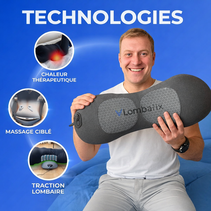 Lombarix™ | votre masseur intelligent pour le dos et la sciatique