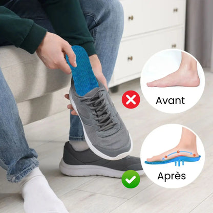 Solévia™ – Semelles Orthopédiques Anti-Douleur