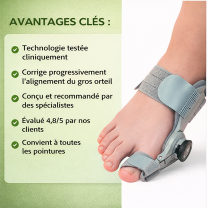 BuniControl™ – La Méthode Avancée pour Soulager l’Hallux Valgus Sans Chirurgie
