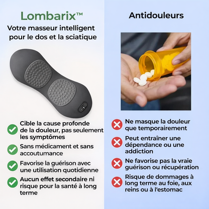 Lombarix™ | votre masseur intelligent pour le dos et la sciatique