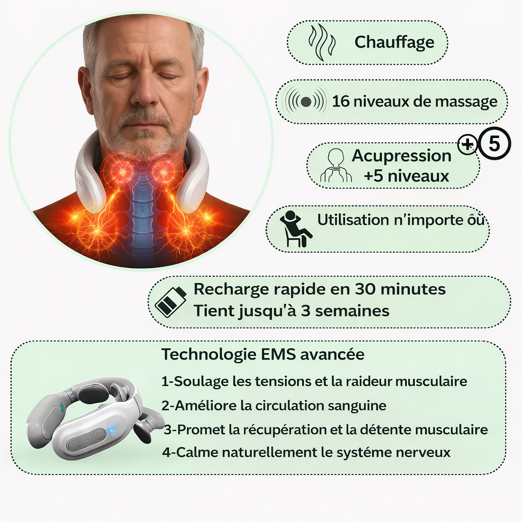 CerviConfort™: Une aide efficace pour le confort cervical au quotidien