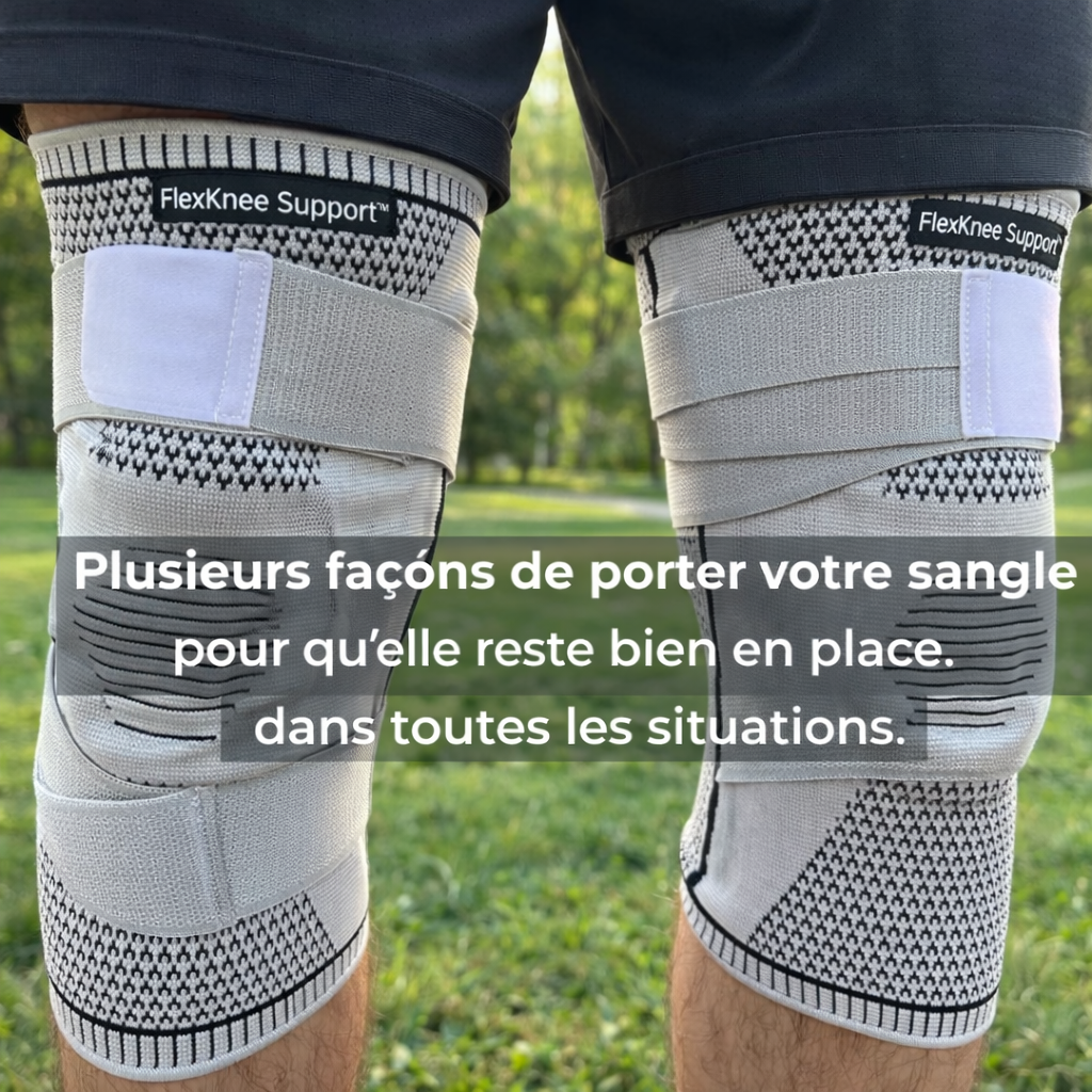 FlexKnee Support™  Soulagez instantanément vos douleurs au genou sans chirurgie ni injections