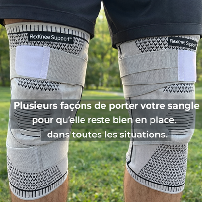FlexKnee Support™  Soulagez instantanément vos douleurs au genou sans chirurgie ni injections