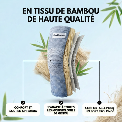 KneeRestore™ — Redonnez à vos genoux le confort, la stabilité et la mobilité qu’ils méritent.