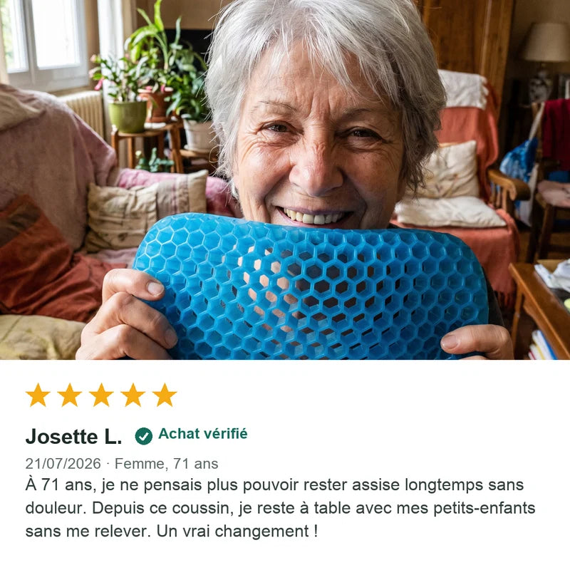 Le coussin gel Alvéora™