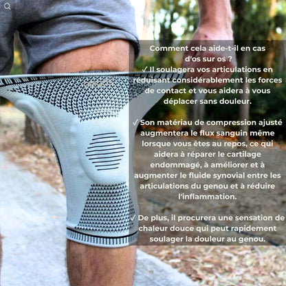 FlexKnee Support™  Soulagez instantanément vos douleurs au genou sans chirurgie ni injections