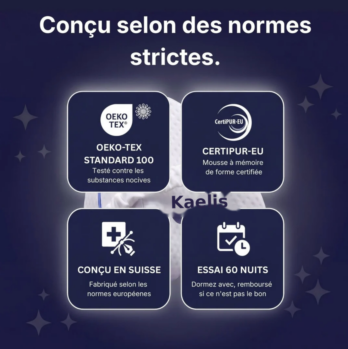 Coussin genoux Kaelis™