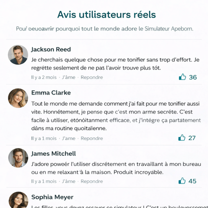 AbdoStim Pro™ Obtenez un ventre ferme sans effort