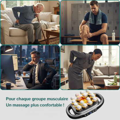 Appareil de massage Relaxo™ à 16 têtes