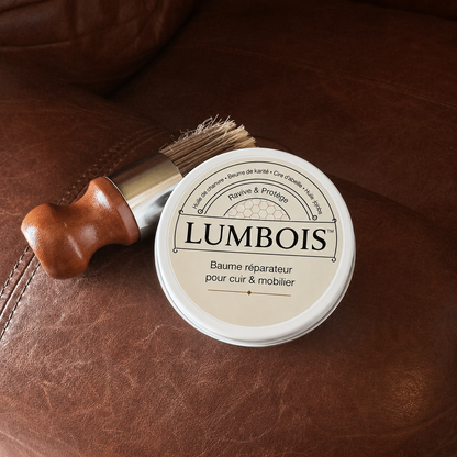 LUMBOIS™ — Baume Réparateur Bois & Cuir