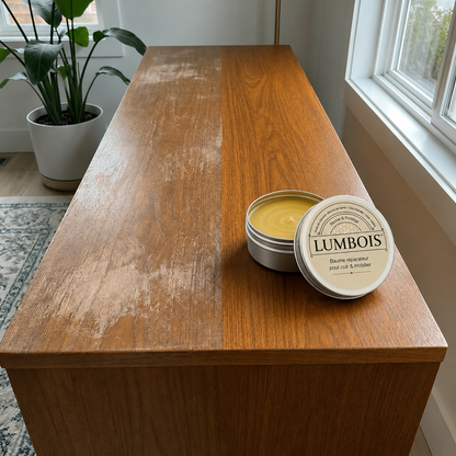 LUMBOIS™ — Baume Réparateur Bois & Cuir