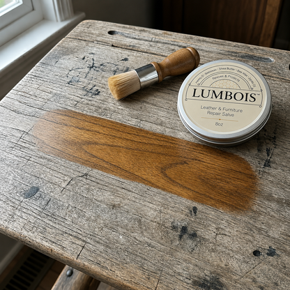 LUMBOIS™ — Baume Réparateur Bois & Cuir