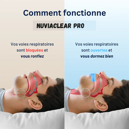 NuviaClear™ La Solution N°1 Contre le Ronflement😴