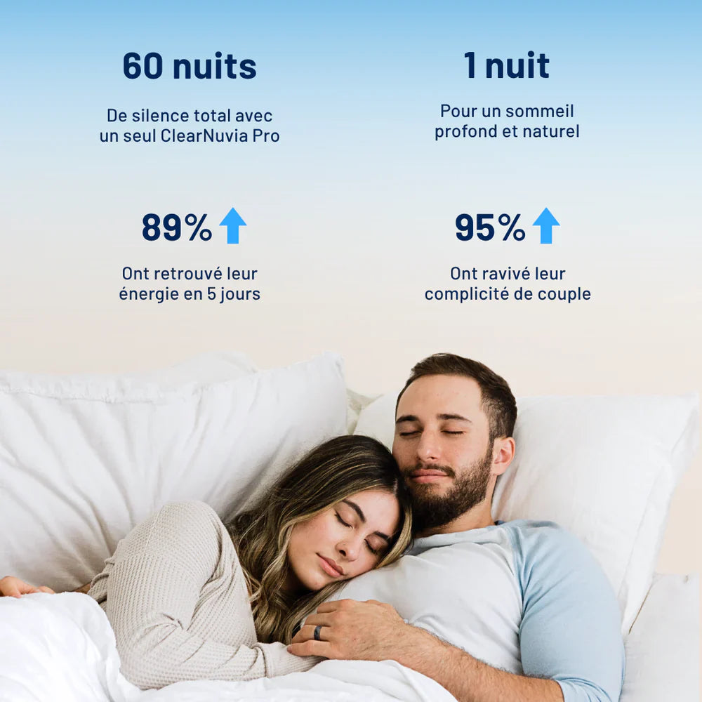 NuviaClear™ La Solution N°1 Contre le Ronflement😴