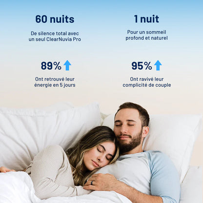 NuviaClear™ La Solution N°1 Contre le Ronflement😴