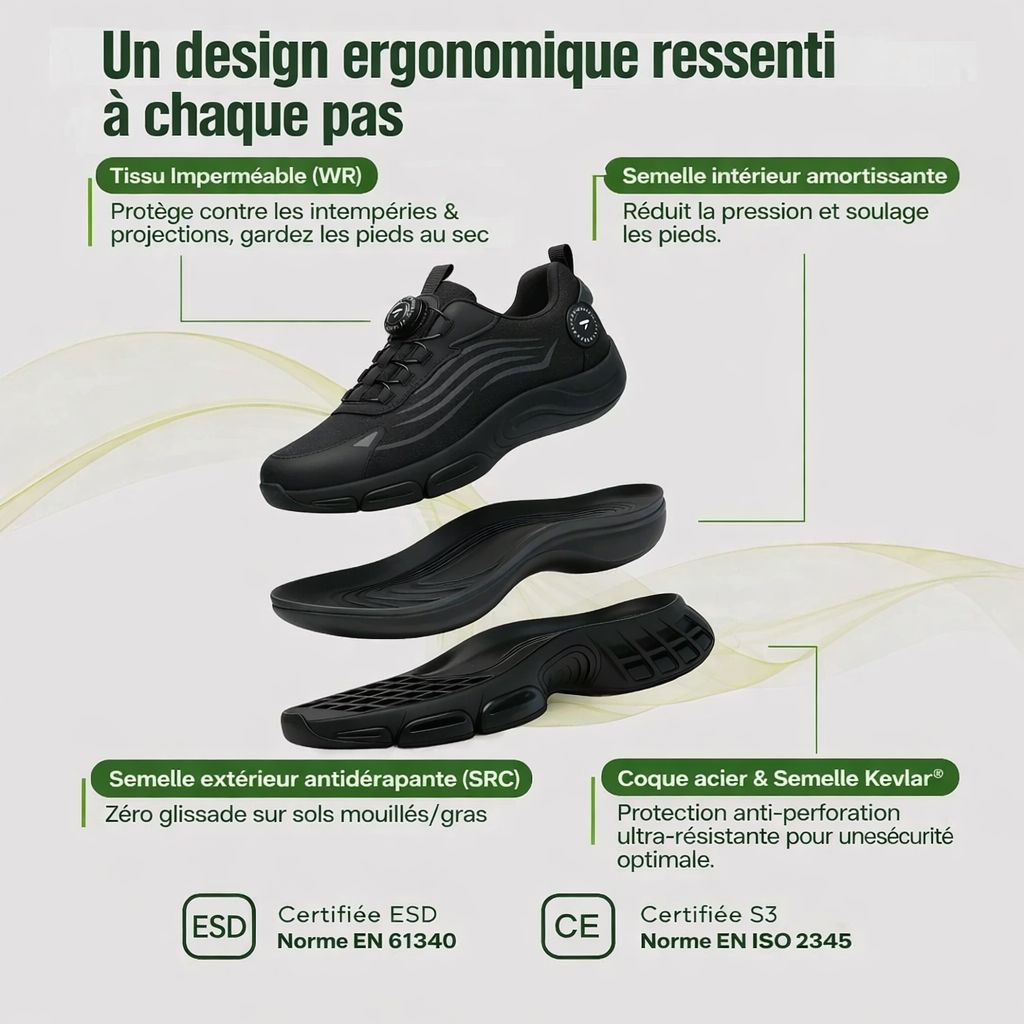 SECURIS™ S3 PRO  - Protection certifiée, confort durable