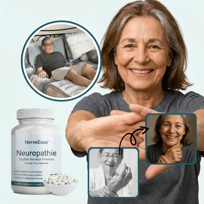 NerveEase™ : Remarchez sans peur Rejardinez sans douleur Redormez sans réveils