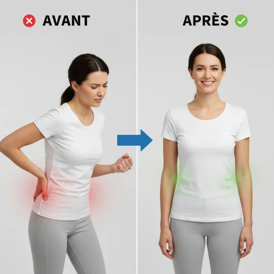 Ceinture Orthopédique | Élimine 95 % des douleurs lombaires en seulement 48 heures