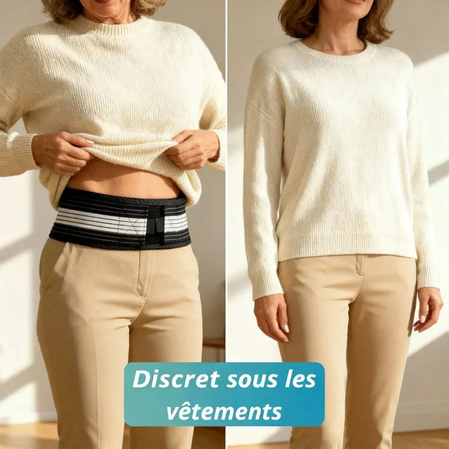 Ceinture Orthopédique | Élimine 95 % des douleurs lombaires en seulement 48 heures