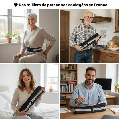 Ceinture Orthopédique | Élimine 95 % des douleurs lombaires en seulement 48 heures